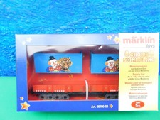 B09 Märklin Circus Mondolino 00790-04 Güterwagen  Materialwagen OVP TOP