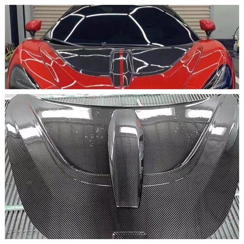Carbon fiber novitec - fiber, haube