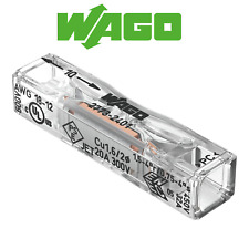 Wago 2773-2401 Durchgangsverbinder 2 Leiter Klemme 4,0 mm² NEU