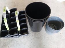 Blumentöpfe Pflanztöpfe Satttöpfe Anzuchttöpfe Garten 3 verschiedene Varianten 