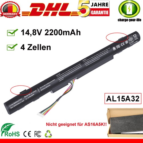 Al15a32 akku für acer - al15a32,