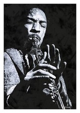 Freedom in Sax - Signierter Fine Art Giclée Druck Konzert Musiker Saxophonist