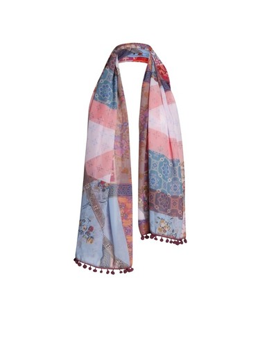 Tuch stola bommel italienische - bommel,