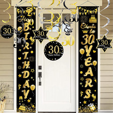 30. Geburtstag Deko, Schwarzes