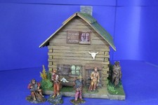 76102 Old West, Blockhaus, Melwood, mit Zubehör, zu Spur G, Fertigmodell in Comp