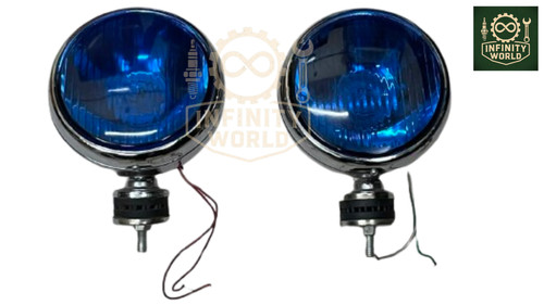 Blaue led spot light 12v - 6",
