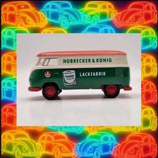Brekina 1:87 VW T1 Volkswagen Lackfabrik Hobrecker König Festolan SoMo Modellbau