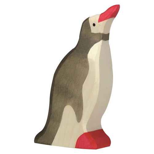 Holztiger pinguin aus holz - holztiger,