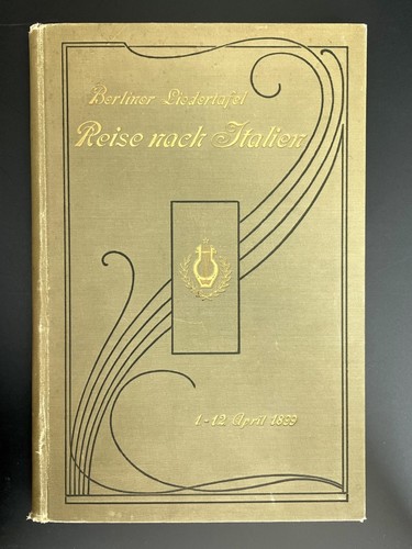 Sängerreise der berliner - der,