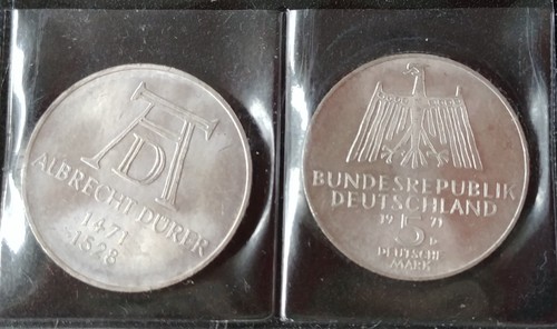 Silber gedenkmünze 1971 - dm,