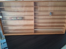 Setzkasten Holz 100x50x7cm mit Plexiglasscheiben zum verschieben für Ü-Ei usw.