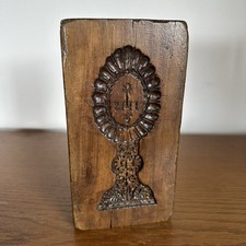 Antikes Holz Model Backform