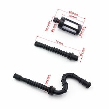 Kraftstoff Benzin Impuls Schlauch Filter für Stihl 024 026 036 MS240 260 360 400