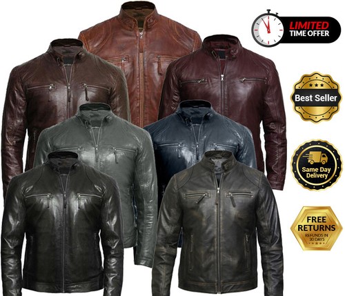 Lederjacke herren echtleder - lederjacke,