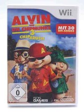 Alvin und die Chipmunks 3 - Chipbruch (Nintendo Wii/Wii U) Spiel in OVP - GUT