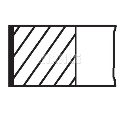 Mahle kolbenringsatz - mahle,
