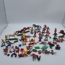 Plasty, Hong Kong Indianer, Cowboys Figuren Konvolut  Sammlung Ersatzteile 