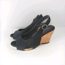 Deichmann Graceland Kork Sandale Schwarz Gr.40 Top Zustand Sommermode