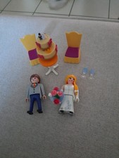 Playmobil Hochzeitspaar -Hochzeit Braut/ Bräutigam ,Torte, Stühle....usw....