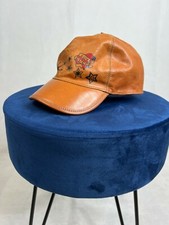 Gucci leder mütze - mütze, braun