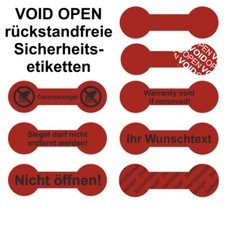 VOID OPEN rückstandsfreie