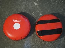 KWON DANROH Pratzen Kinder Rot 8x Stück Schlagpolster Boxen + JAKO Ballsack