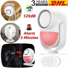 Bewegungsmelder Alarm Infrarot Alarmanlage PIR Hausalarm für Wohnmobil 125dB Neu