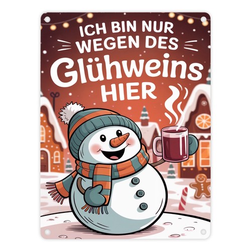 Schneemann glühwein spruch - schneemann,
