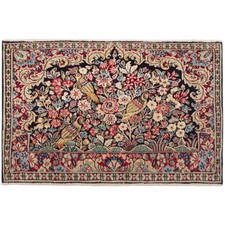 Kerman 57x95 cm Handgeknüpfter Perserteppich Kirman Orient Carpet Rug