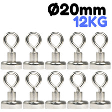 10 x Neodym Magnetösen 20 mm