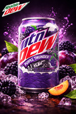 Mountain Dew USA Purple