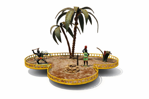 Afrikanisches diorama - afrikanisches,