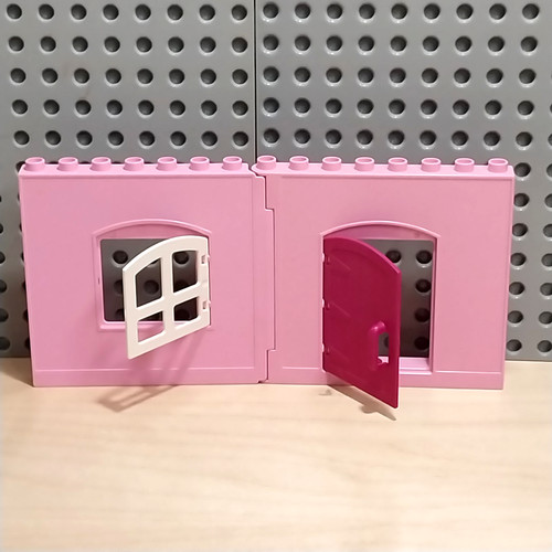 Lego duplo hauswand seitenwand - hauswand,