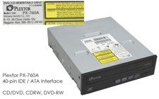 PLEXTOR PX-760A CD/DVD CD-RW DVD-RW BRENNER LAUFWERK IDE SCHWARZ HOCHWERTIG PX-0