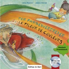 "Der Farbenverdreher" Kinderbuch auf deutsch und französisch lesen lernen mit CD