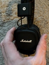 marshall headphones black