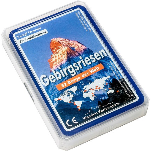 Berge trumpf quartett - trumpf,