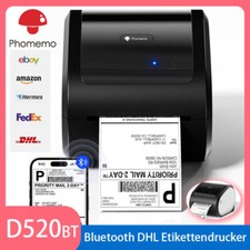 D520BT Etikettendrucker WiFi/Bluetooth/USB Versand Thermodrucker für DHL GLS DPD