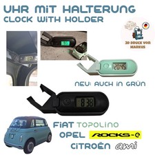 Uhr mit Halterung für Fiat