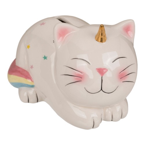 Einhorn katze spardose - einhorn-katze,
