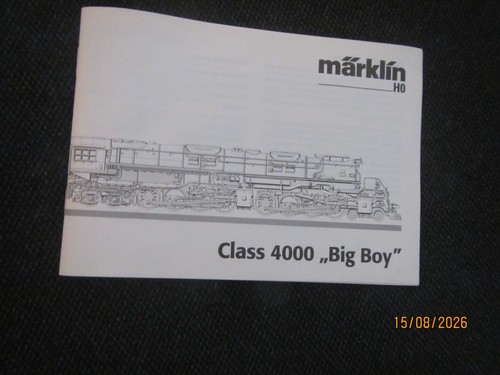 Märklin betriebsanleitung big - betriebsanleitung,