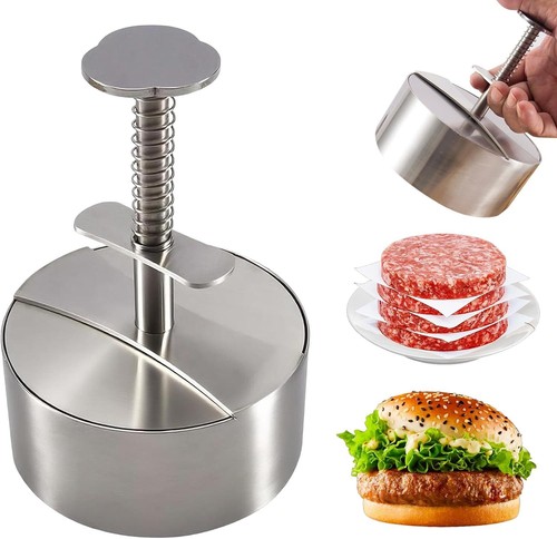 12cm burgerpresse edelstahl - 12cm,