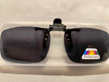 Überbrille Aufsatz Clip ons Sonnenbrillenaufsatz polarisiert  100% UV klappbar