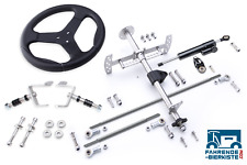 Fahrende Bierkiste Lenkung Edelstahl Paddelanlage - Lenkrad KIT