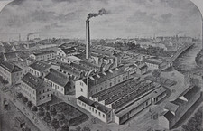 Antiker Holzschnitt Chemnitz