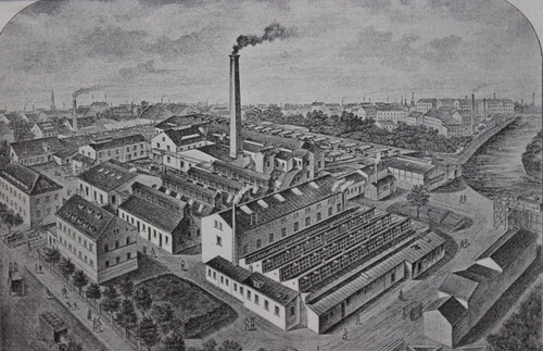 Antiker holzschnitt chemnitz - holzschnitt,