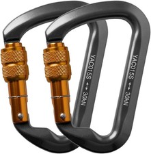 Schraubkarabiner 30KN 2