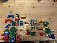 LEGO  Fabuland Ersatzteile Konvolut seltene Teile dabei  A-35