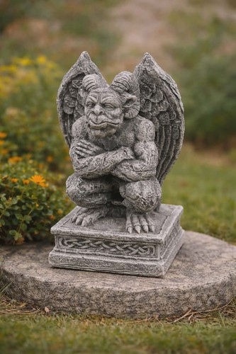 Steinfigur gargoyle - steinfigur,