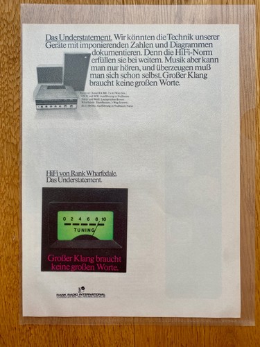 Rank wharfedale hifi - rank,